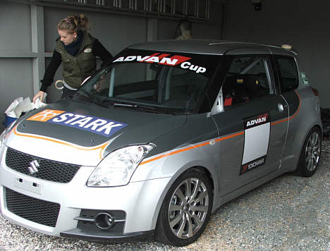 HP Racing Suzuki Swift klar til Advan Cup 2007